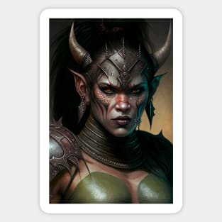 Orcish Queen Sticker